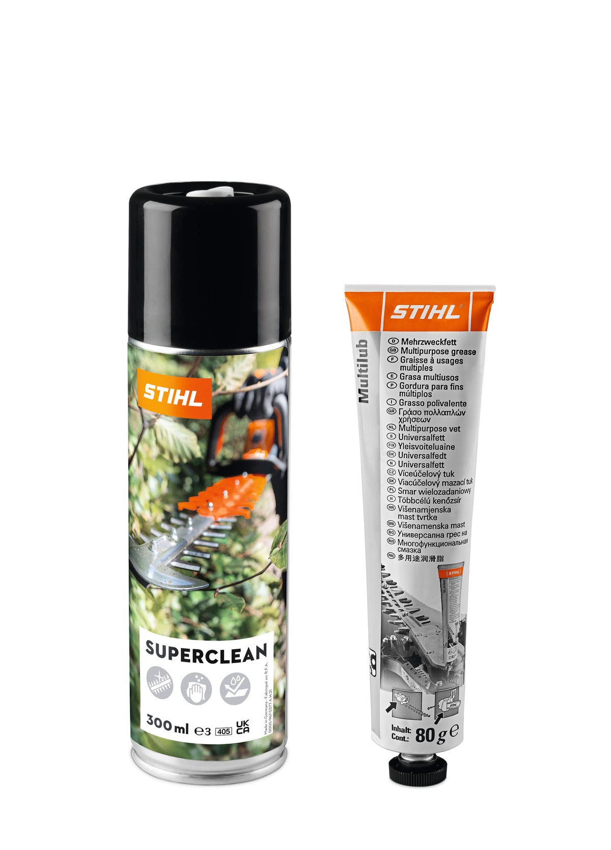 STIHL zestaw do czyszczenia i konserwacji Care & Clean Kit HS Plus - zdjęcie 2