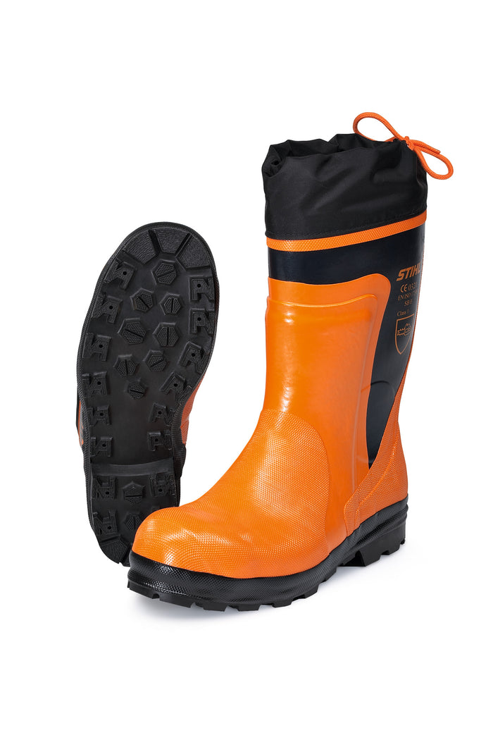 STIHL kalosze do pilarki FUNCTION klasa 1, pomarańczowe
