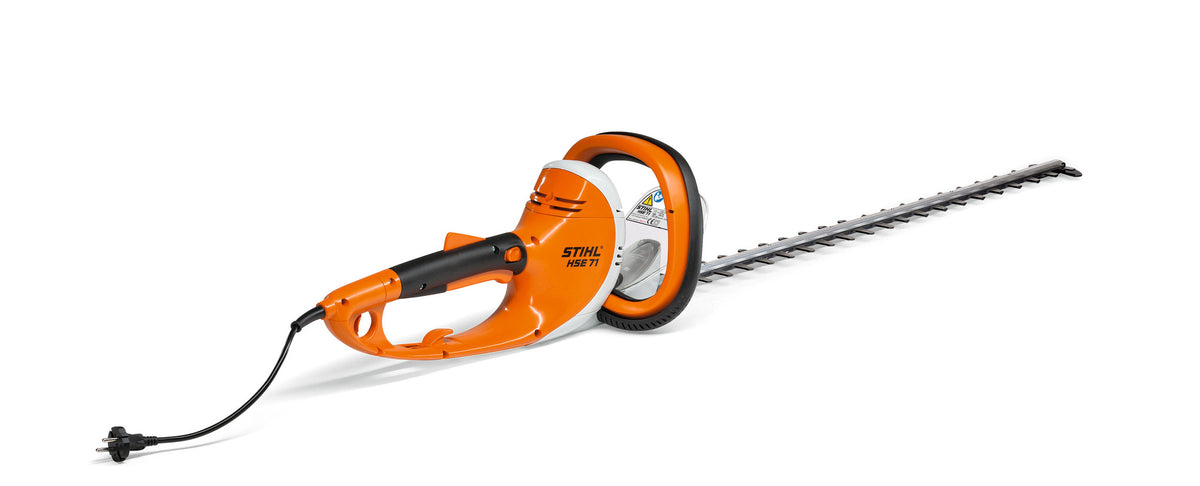 STIHL nożyce do żywopłotu elektryczne HSE 71, długość cięcia 60 cm - zdjęcie 3