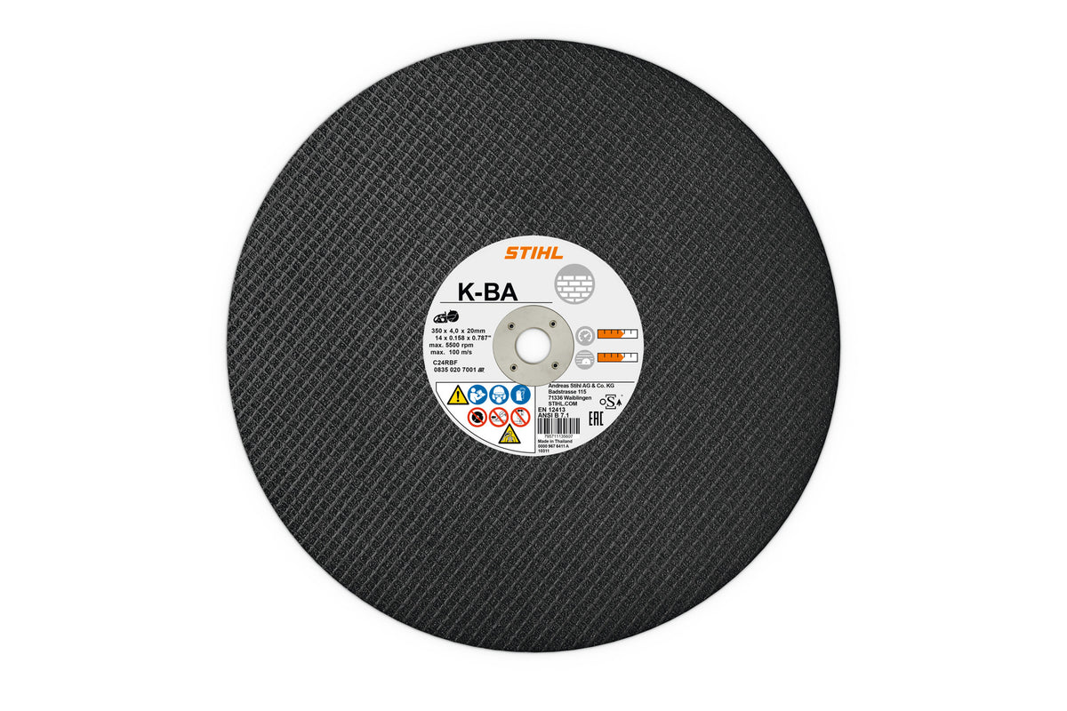 STIHL tarcza tnąca z żywicy K-BA Ø 300 mm do materiałów mineralnych