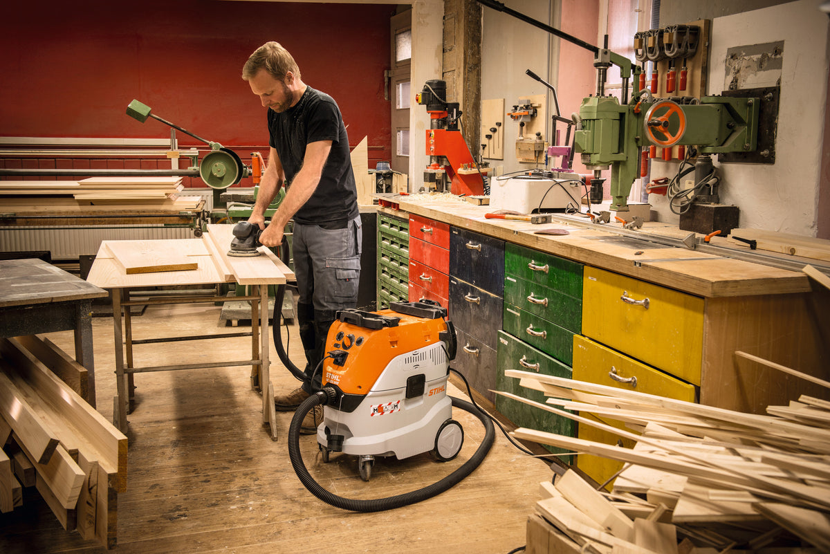 STIHL odkurzacz na mokro i sucho SE 133 ME (klasa pyłu M, z gniazdem do elektronarzędzi) - zdjęcie 5