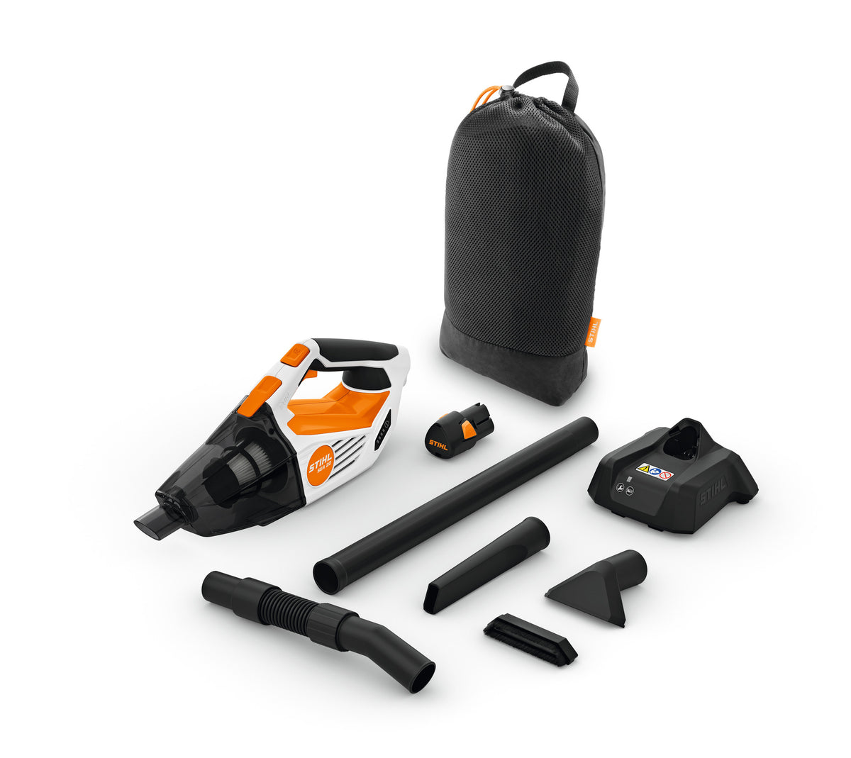STIHL odkurzacz ręczny akumulatorowy SEA 20 – zestaw z akumulatorem AS 2 i ładowarką AL 1