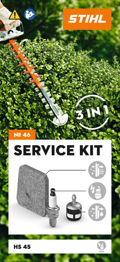 STIHL zestaw serwisowy 46 do HS 45 (silnik 2-MIX) - zdjęcie 2