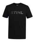 STIHL T‑shirt BLACK LOGO, męskie, czarne