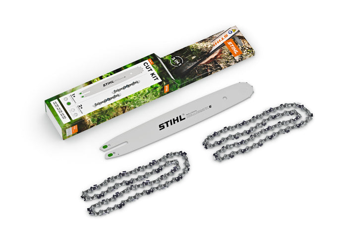 STIHL zestaw tnący Cut Kit 4, Rollomatic E 35 cm + 2x łańcuch PM3 3/8" P 1,3 mm