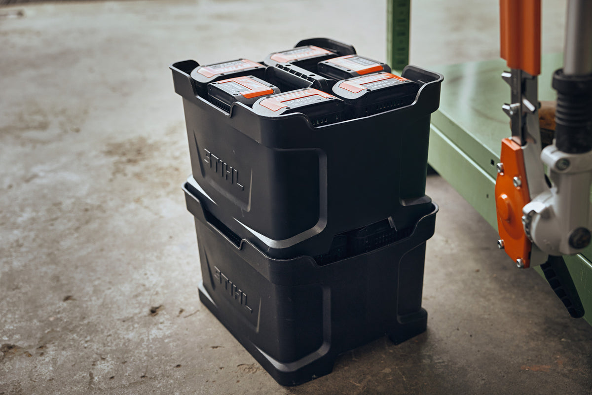 STIHL uchwyt na akumulatory AP-System (do 6 szt.) - zdjęcie 4