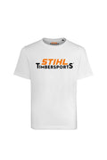 STIHL koszulka TIMBERSPORTS®, biała, rozmiar S