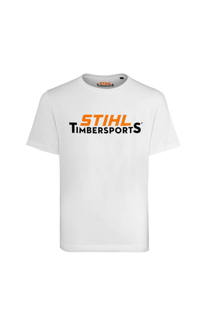 STIHL koszulka TIMBERSPORTS®, biała, rozmiar S