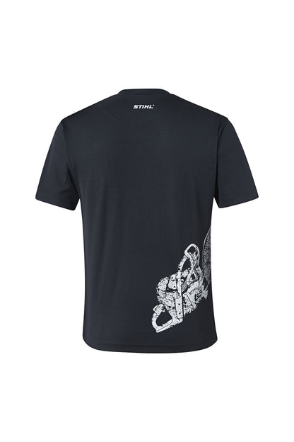 STIHL T-shirt funkcyjny DYNAMIC Mag Cool L, pomarańcz ostrzegawczy - zdjęcie 2
