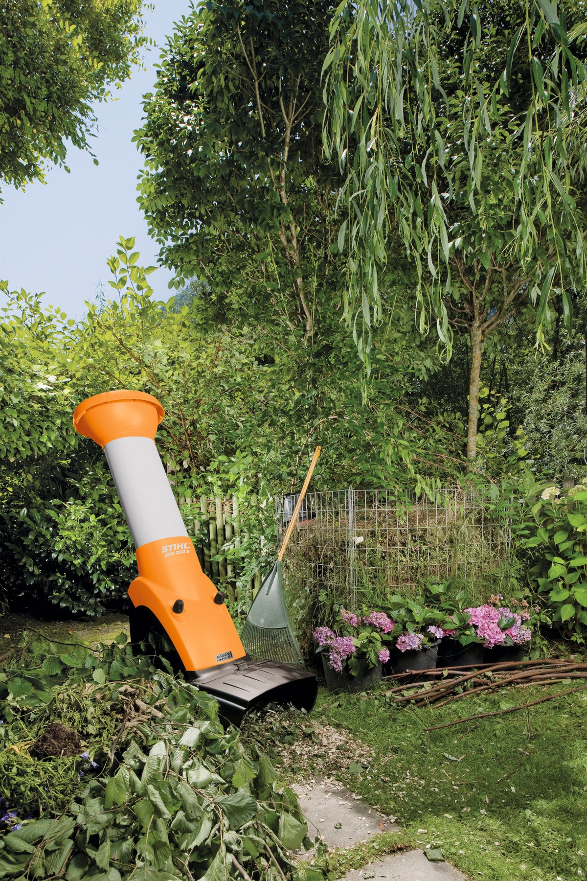 STIHL rozdrabniacz ogrodowy elektryczny GHE 250 S - zdjęcie 3