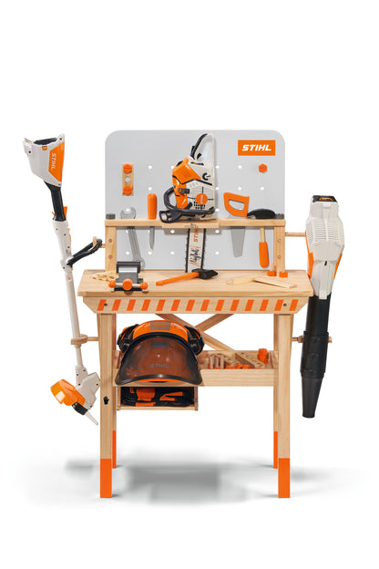 STIHL drewniany warsztat dla dzieci z narzędziami - zdjęcie 3