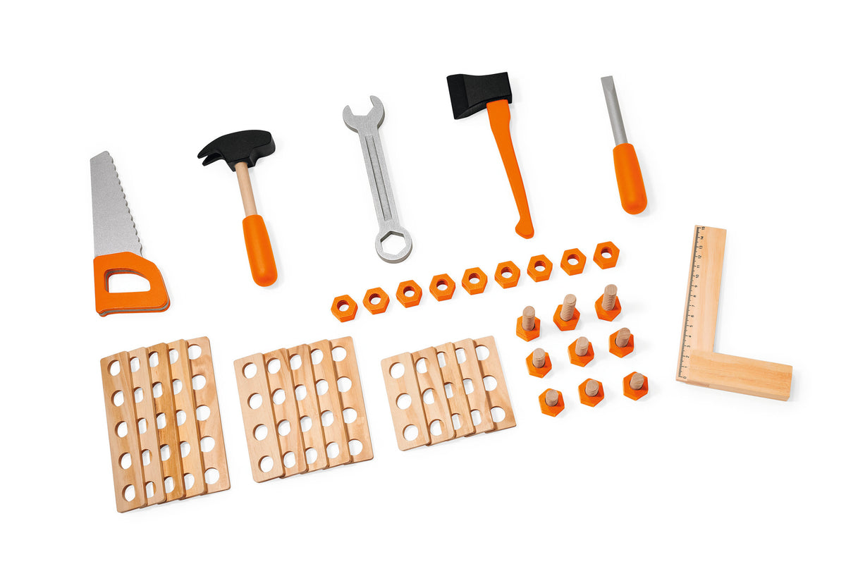 STIHL drewniany warsztat dla dzieci z narzędziami - zdjęcie 5