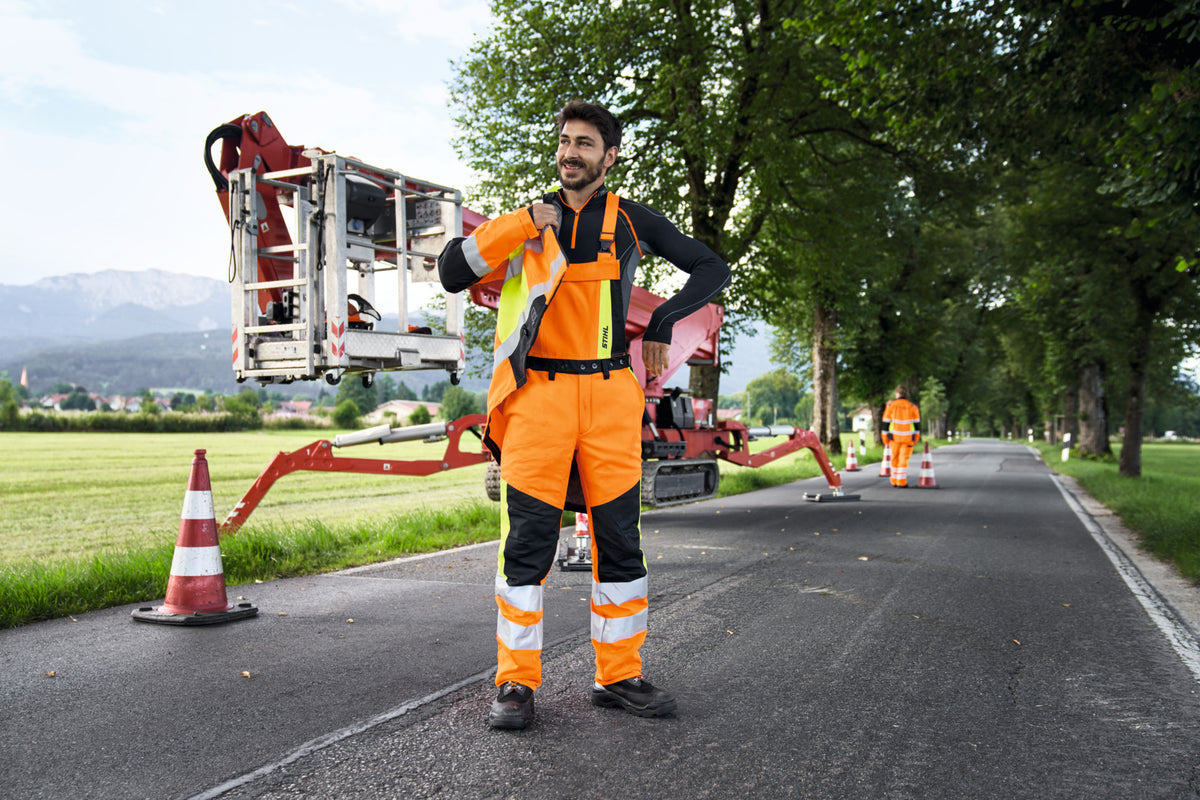 STIHL spodnie antyprzecięciowe ostrzegawcze Protect MS, klasa 1, Design A - zdjęcie 3