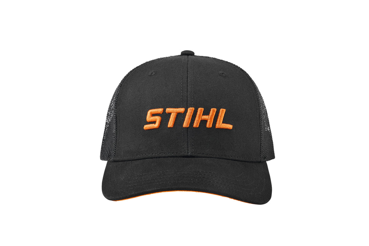 STIHL czapka trucker LOGO MESH, czarna - zdjęcie 2
