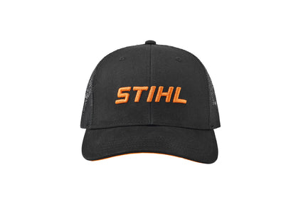 STIHL czapka trucker LOGO MESH, czarna - zdjęcie 2