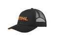 STIHL czapka trucker LOGO MESH, czarna