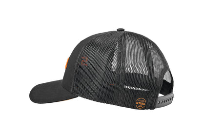 STIHL czapka trucker LOGO MESH, czarna - zdjęcie 3