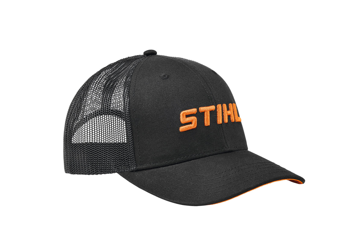 STIHL czapka trucker LOGO MESH, czarna - zdjęcie 5