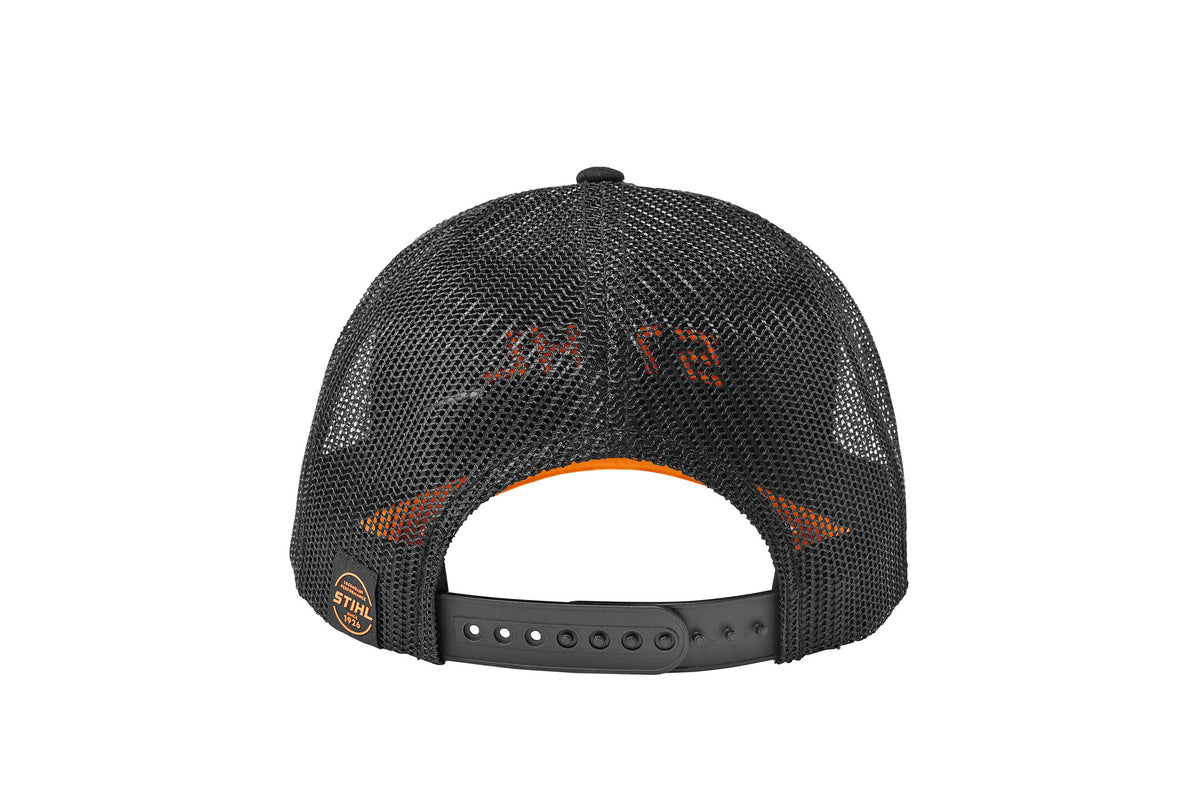 STIHL czapka trucker LOGO MESH, czarna - zdjęcie 6
